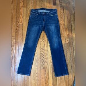 Hollister Dark Indigo Boot Epic Flex 34x32 Jeans